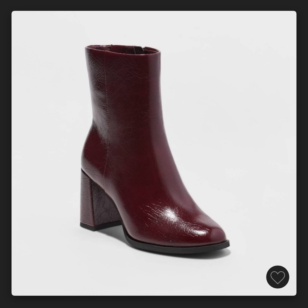 Women’s burgundy boots (SOLD)